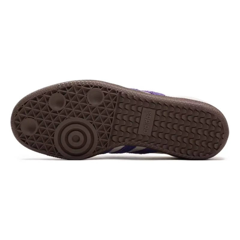 Adidas Samba OG – Off White Core Purple Green Brown - Image 4
