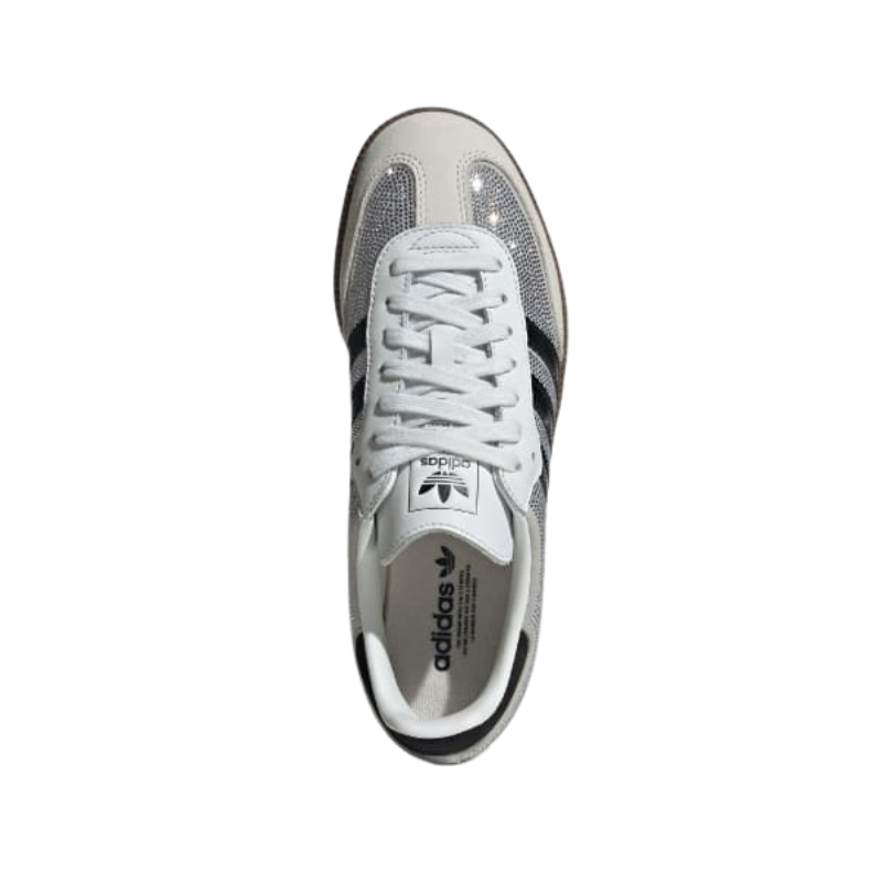 Adidas Samba OG Crystal white/Core white/Silver Metallic - Image 8