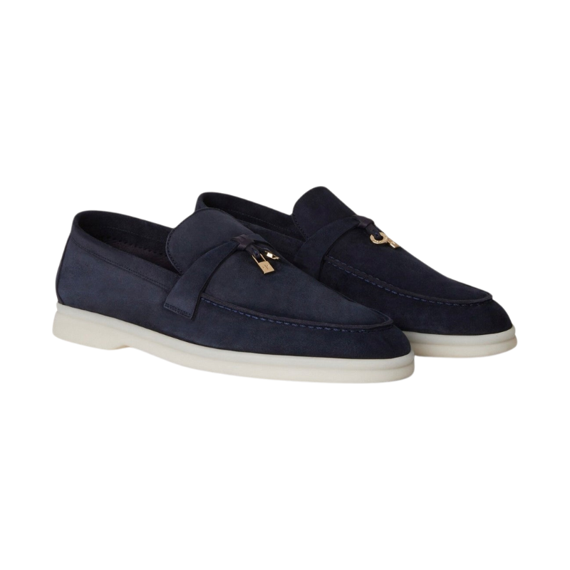 Loro Piana Summer Charms Walk Loafer 'Argo Blue Melange (W948)' - Image 2