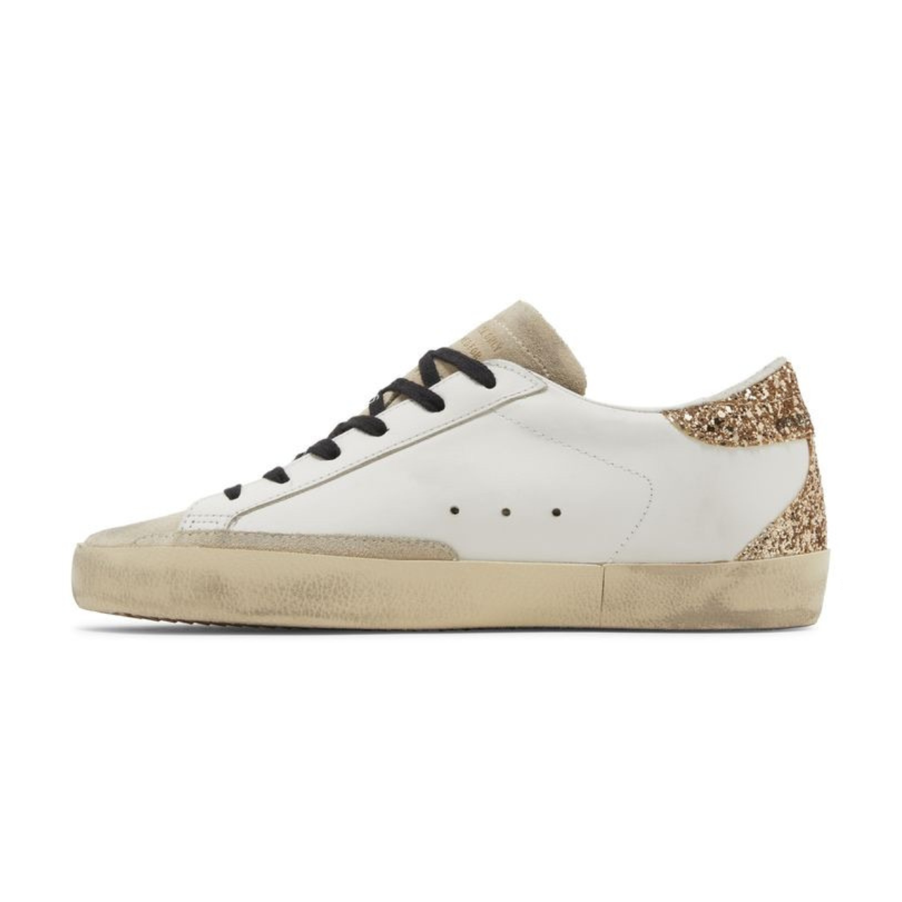 Golden Goose Superstar Optic White Seedpearl Glitter (Women's) - Image 2