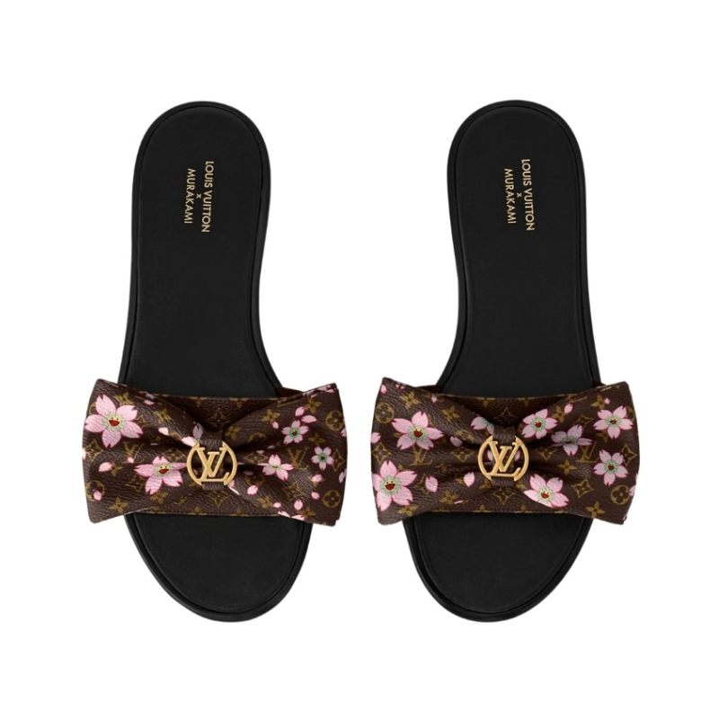 Louis Vuitton x Murakami Lily Mule – Brown - Image 3
