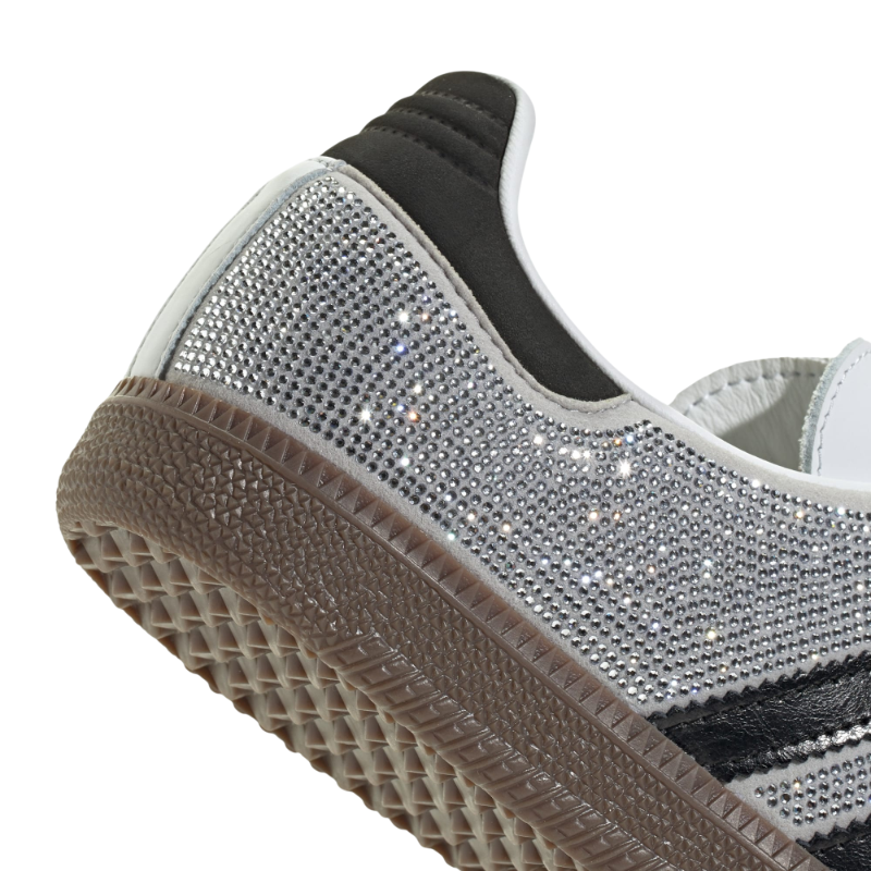 Adidas Samba OG Crystal white/Core white/Silver Metallic - Image 3