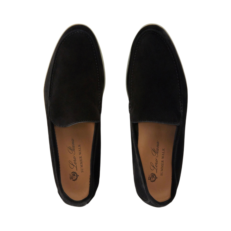Loro piana Summer Walk Loafer 'Black (8000)' - Image 6