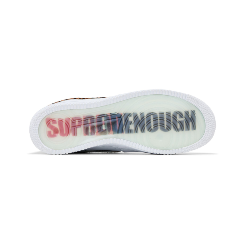 Supreme x Goodenough x Air force 1 low white cheetah print - Image 5