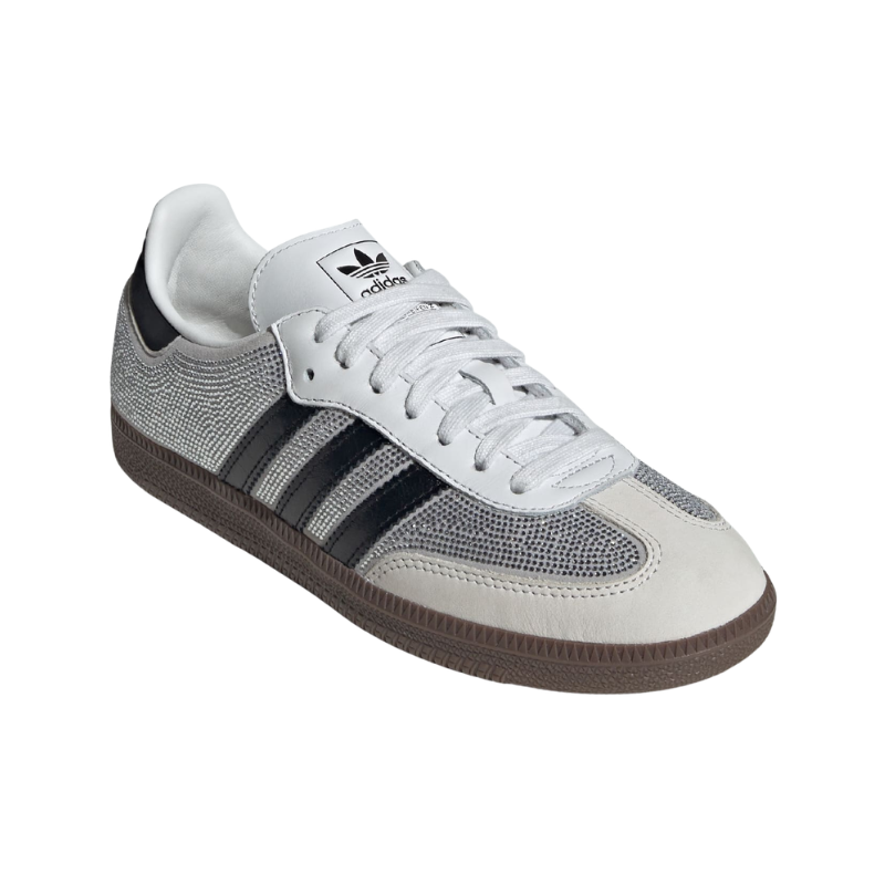 Adidas Samba OG Crystal white/Core white/Silver Metallic - Image 6