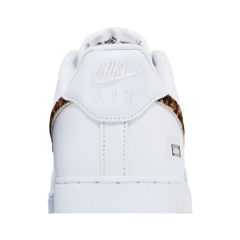 Supreme x Goodenough x Air force 1 low white cheetah print - Image 7