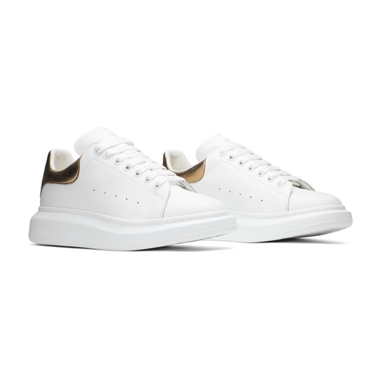 Alexander McQueen Oversized Sneaker 'White Gold' - Image 4