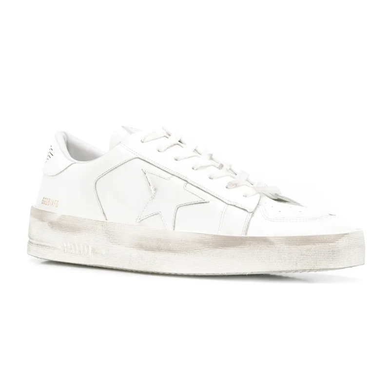 Golden Goose Stardan in white leather sneakers - Image 2