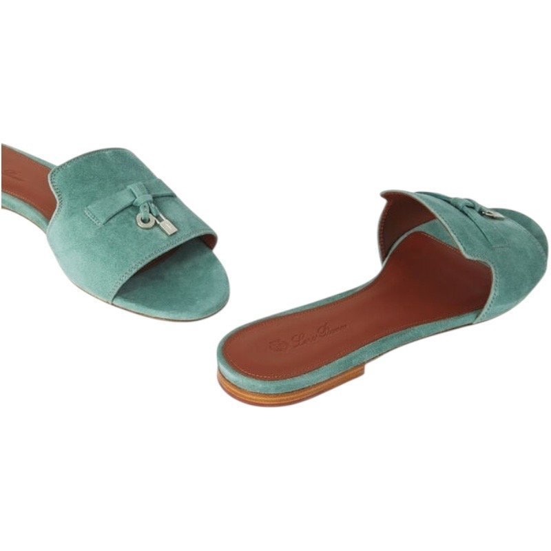 Loropiana Summer Charms Sandal Suede Goatskin Camu Fruit - Image 4