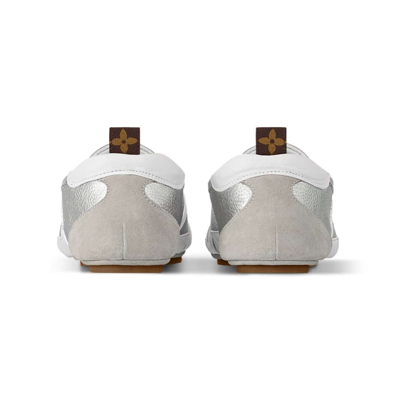 Louis Vuitton LV Sneakerina Metallic grained calf leather - Image 4
