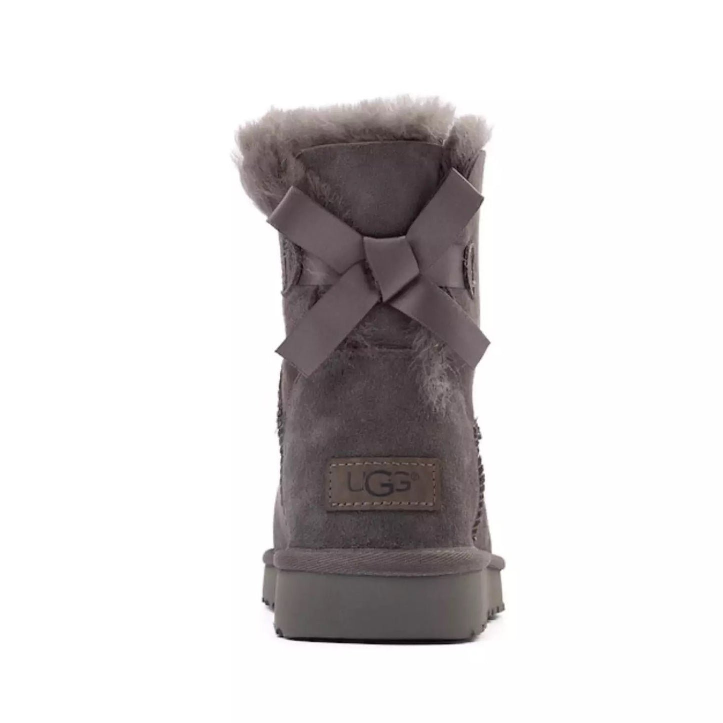 UGG Mini Bailey Bow II – Grey - Image 3