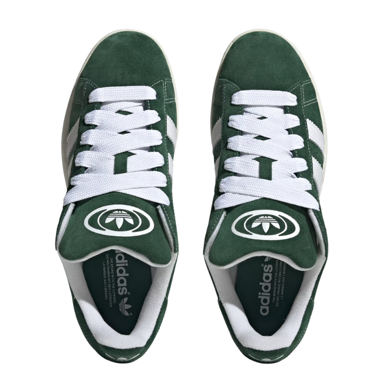 Adidas Campus 00s – Crystal Dark Green Cloud White - Image 4