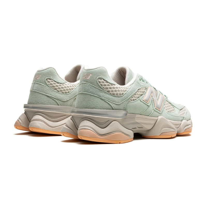 New Balance 9060 the Whitaker Group Missing Pieces Silver Moss Green - Image 4