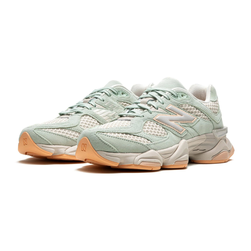 New Balance 9060 the Whitaker Group Missing Pieces Silver Moss Green - Image 3
