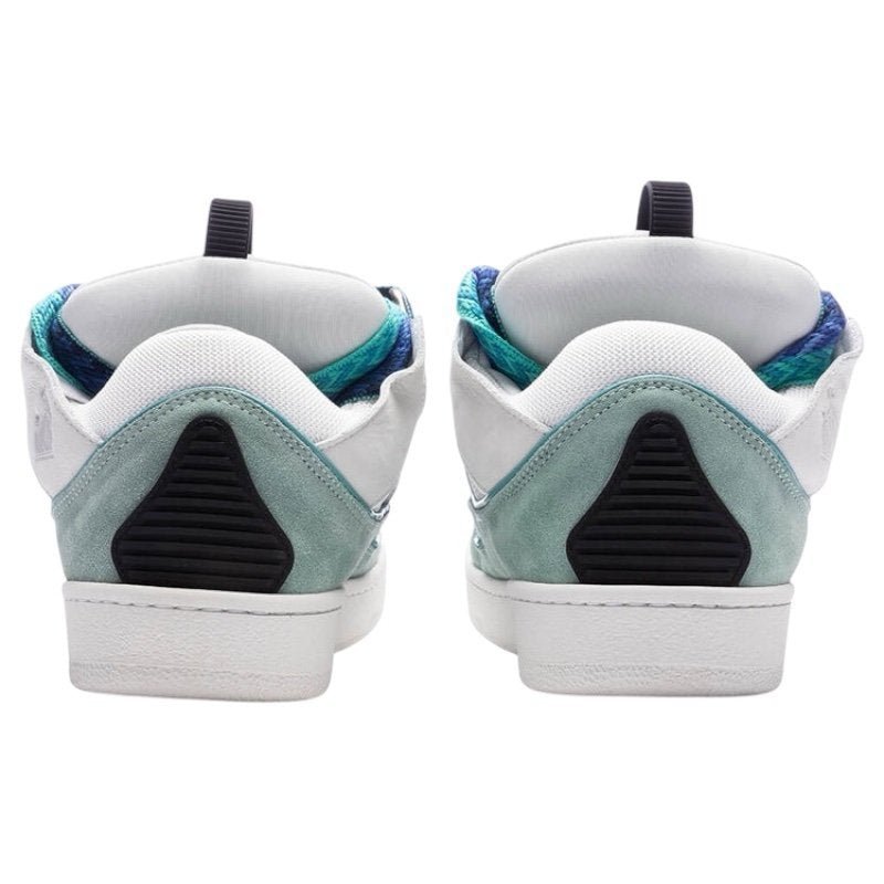 Lanvin Leather Curb – White Blue - Image 4