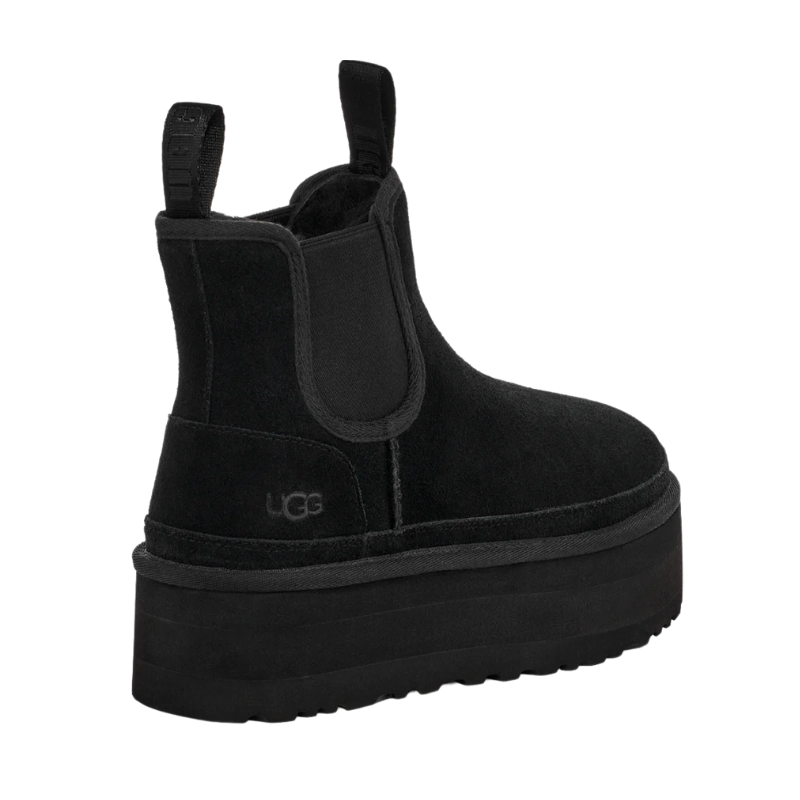 UGG Neumel Platform Chelsea Boot – Black - Image 4