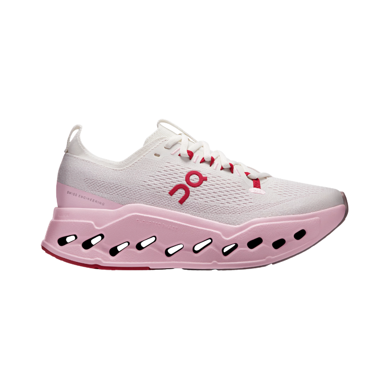 On Cloudsurfer Max – Ivory / Peony (Women's)