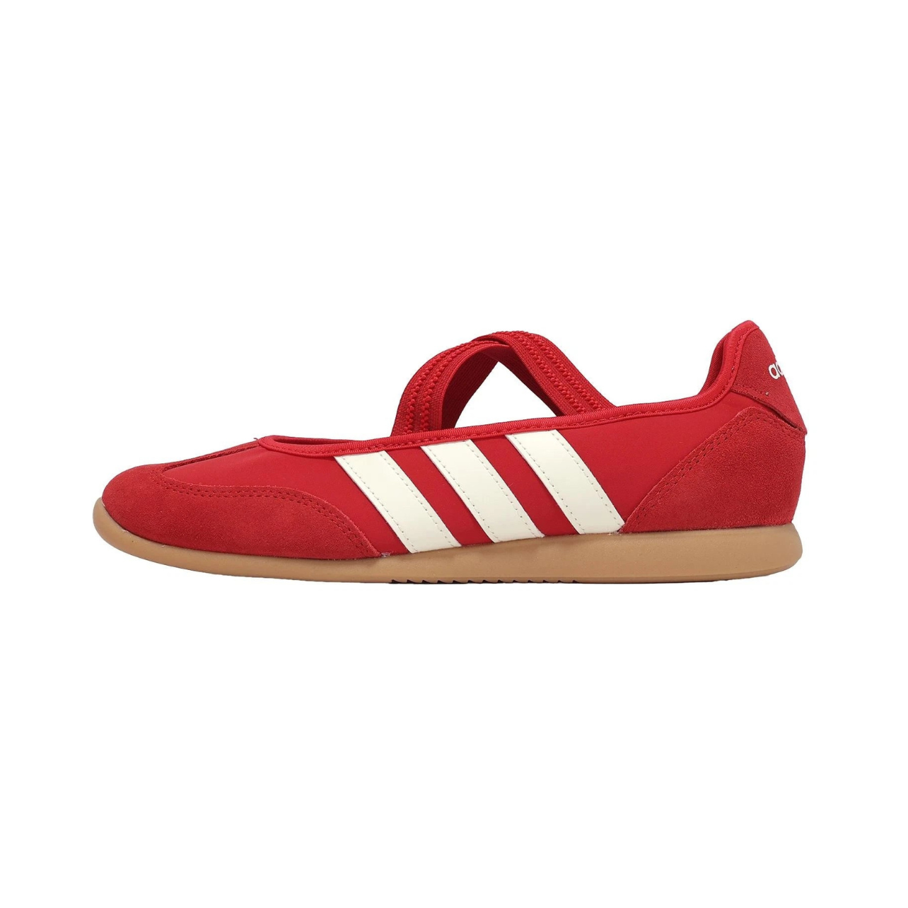 Adidas Barreda Mary Jane Better Scarlet Off White ballet falts - Image 2