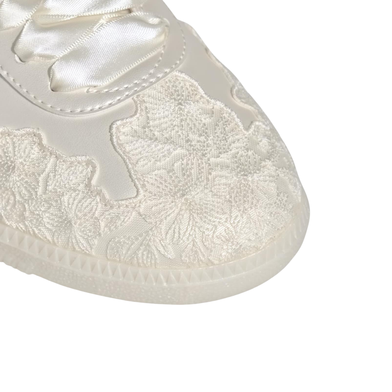 Adidas samba og chalk white silver metallic sneakers - Image 4