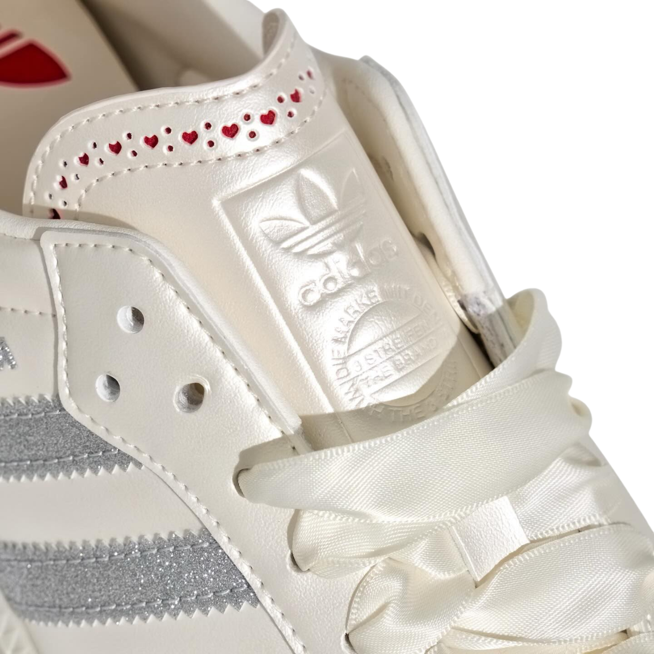 Adidas samba og chalk white silver metallic sneakers - Image 5